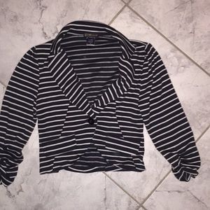 Grass collection brand / cropped blazer